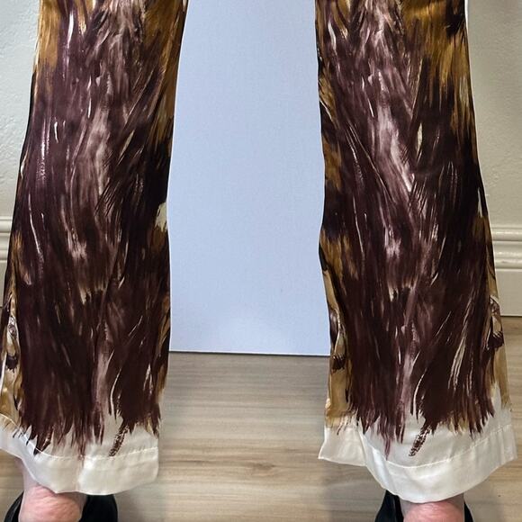 MARNI Wild Bunch Sablé Pants Cropped Flared Pyjama size IT 36 - Picture 5 of 13
